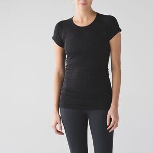 Lululemon Athletica Swiftly Black Short Sleeve Tee